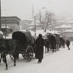 Truppenabzug durch Sarajevo (1945)
