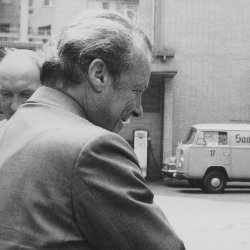 Bundeskanzler Willy Brandt in Saarbrücken (1973)